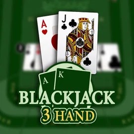 Blackjack 3H (Habanero) slot logo by Habanero at Prive Casino
