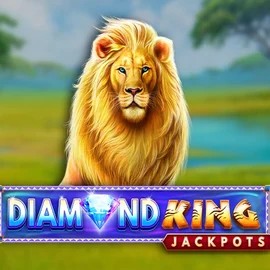 Diamond King Jackpots logo – Jackpots by SpinPlay Games at Prive Casino