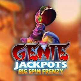 Genie Jackpots: Big Spin Frenzy slot visual from Blueprint Gaming available on prive-casino.eu