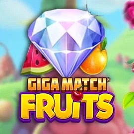 Giga Match Fruits slot logo by RubyPlay at Prive Casino