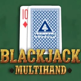 Multihand Blackjack online game logo by Pragmatic Play on prive-casino.eu