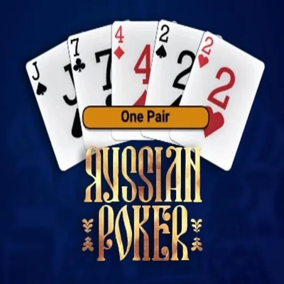 Russian Poker logo by OneTouch Games Prive Casino