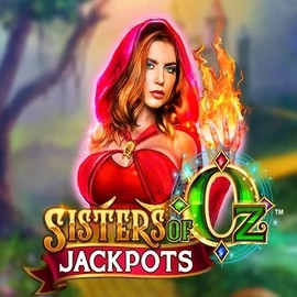 Official Jackpots logo: Sisters Of Oz Jackpots by Triple Edge Studios at Prive Casino