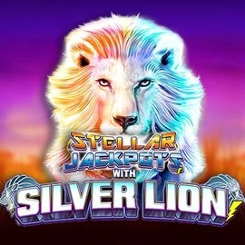 Stellar Jackpots with Silver Lion casino game by Lightning Box Game – featured logo at Prive Casino